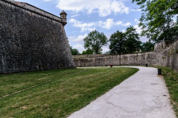 Pamplona's old city walls