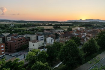 View from overlook, walls of Viana