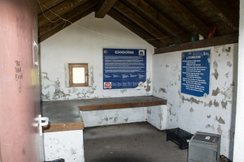Interior, mountain hut shelter