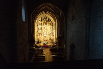 Interior, Church of St. John the Baptist, Granon
