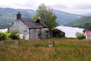 Abandoned homesite, Loch Lomond